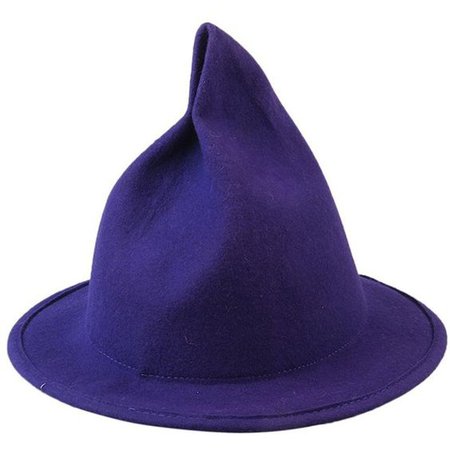purple witch hat