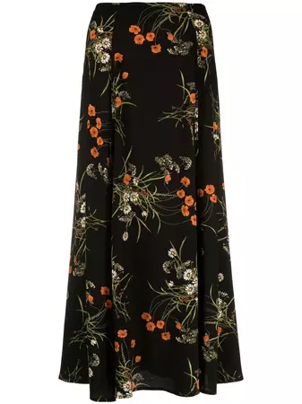 Reformation Zoe floral-print Skirt
