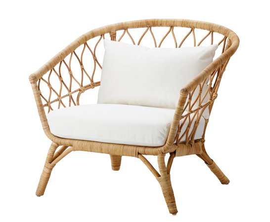 Ikea Rattan Chair - AptDeco