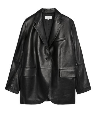 oversized leather jacket - Google Search