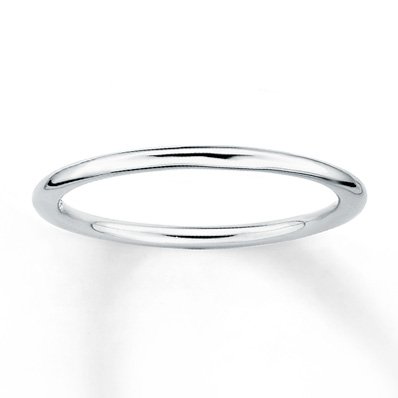 Stackable Ring Sterling Silver - Kay