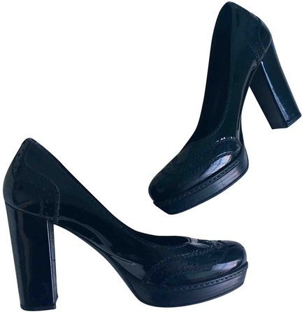 Black Patent leather Heels