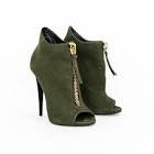 gianvito Rossi olive military shoes - Google Search