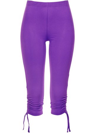 Purple capri pants