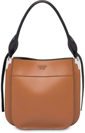 Margit leather shoulder bag