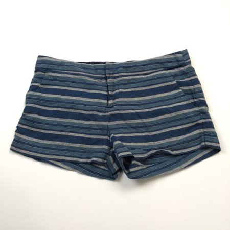 Joie Merci Blue Striped Linen Shorts Women’s Sz 6 $158 | eBay
