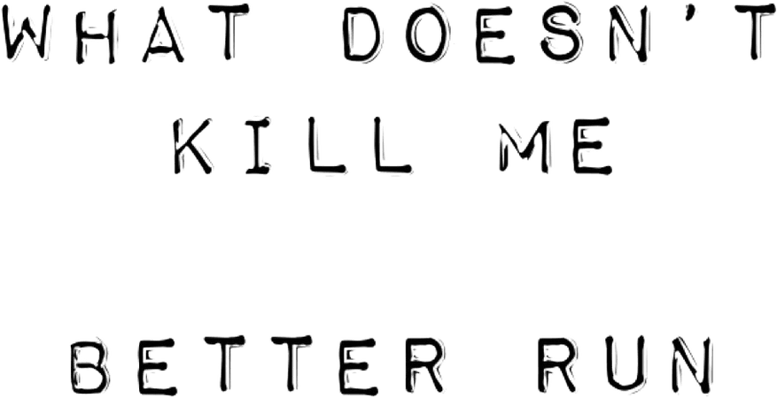 what doesn’t kill me quote