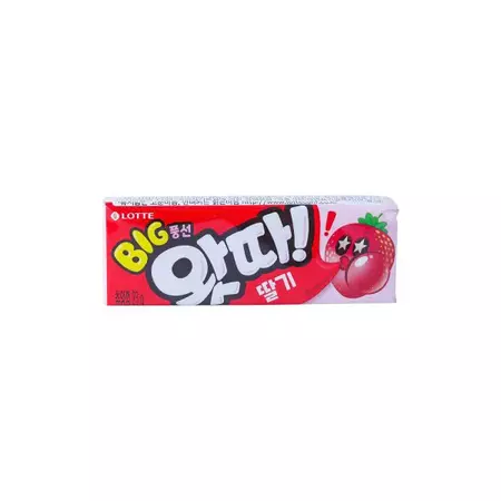 [Lotte] Watta Bubble Gum Strawberry Flavor 23G | FROMK
