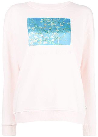 floral patch sweatshirt