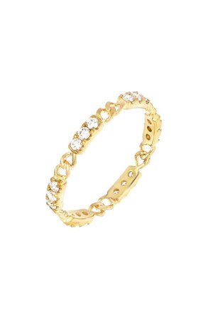 Bony Levy Katharine Diamond Chain Link Ring | Nordstrom