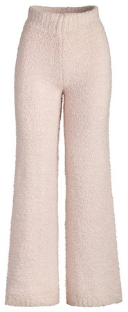 SKIMS Pink Knit Trousers