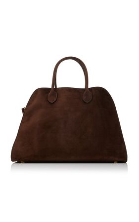 Margaux 15 Suede Tote Bag By The Row | Moda Operandi