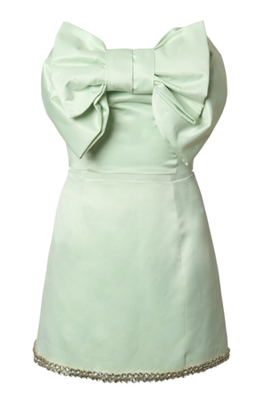 CRYSTAL SKIRT SUIT - MINT GREEN