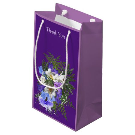 Jacaranda Blooms & Lily Bouquet Gift Bag | Zazzle.com