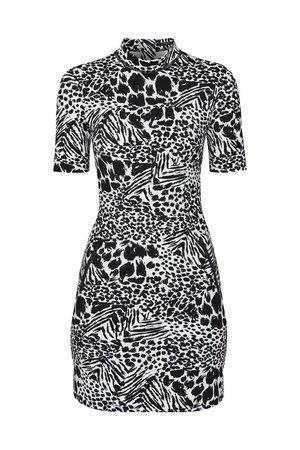 Short Sleeved Printed Fitted Dress - Ready-to-Wear | LOUIS VUITTON