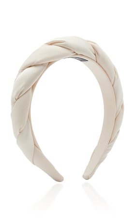 Exclusive Classic Twisted Silk Headband by Sophie Buhai | Moda Operandi