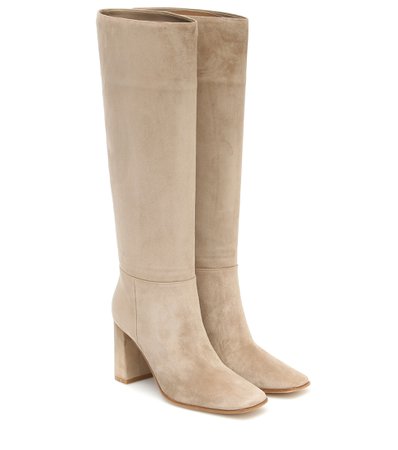 Hynde 85 Suede Knee-High Boots - Gianvito Rossi | Mytheresa