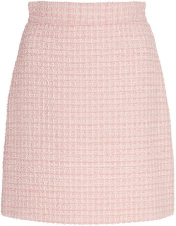 SOONIL Pink Tweed Mini Skirt Size: 0