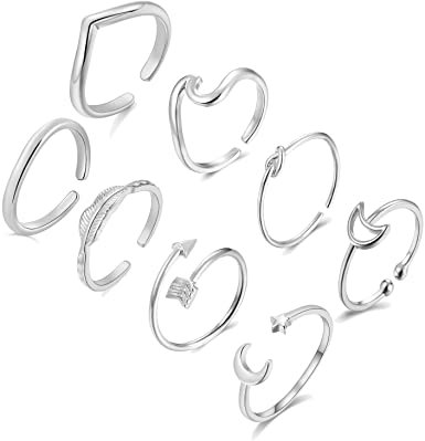 simple silver ring set – Pesquisa Google