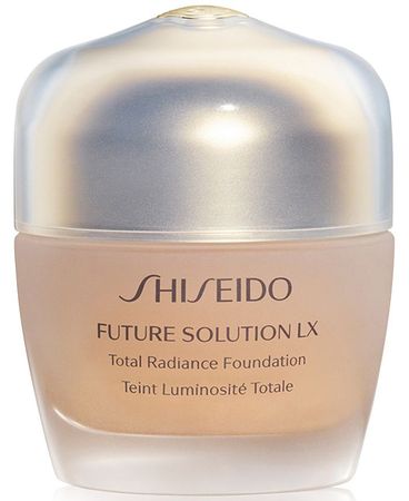 Shiseido Future Solution LX Total Radiance Foundation Broad Spectrum SPF 20 Sunscreen, 1.2 oz - Macy's