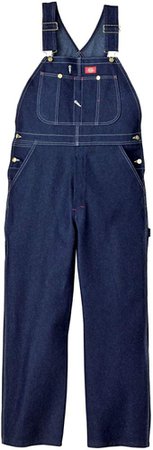 Amazon.com: Dickies Men's Denim Bib Overall, Indigo Rigid, 30 x 30: Overalls And Coveralls Workwear Apparel: Clothing