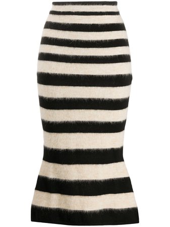 Marni Striped Midi Skirt Ss20 | Farfetch.com