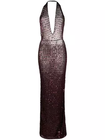 Aya Muse Enodia sequin-embellished Maxi Dress - Farfetch