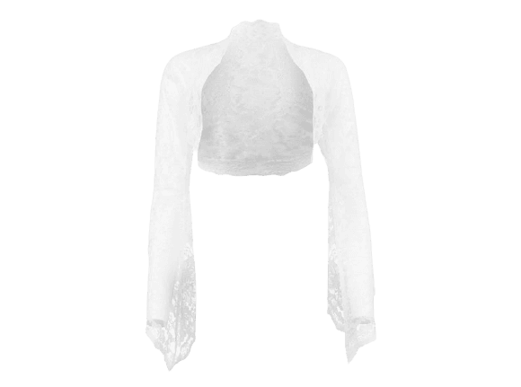 White Crop Jacket
