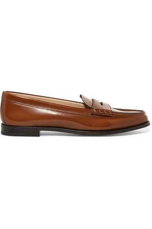 Church's | Kara glossed-leather loafers | NET-A-PORTER.COM