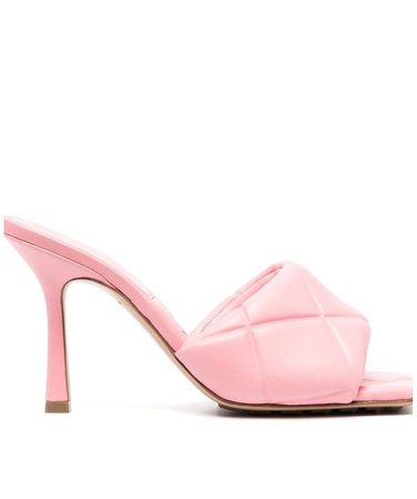 bottega pink heels