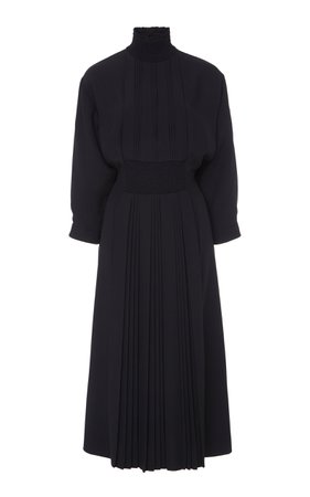 Smocked Midi Dress by Prada | Moda Operandi