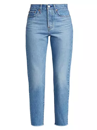 Shop Levi's Long Bottom Wedgie Icon Jeans | Saks Fifth Avenue