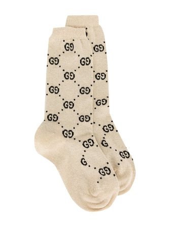 Gucci Kids GG Pattern Socks - Farfetch