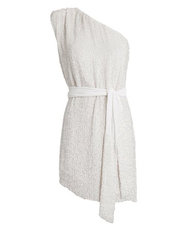 Ella One-Shoulder Sequin Dress