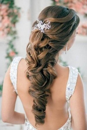 Elegant Curly Hairstyle For Long Hair