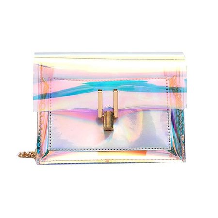 klosetlovers rx Shoulder Bag Fashion Laser Transparent Crossbody Bags Messenger Shoulder Beach Bag 2019 New Design Shoulder Bags-in Shoulder Bags from Luggage & Bags on Aliexpress.com | Alibaba Group
