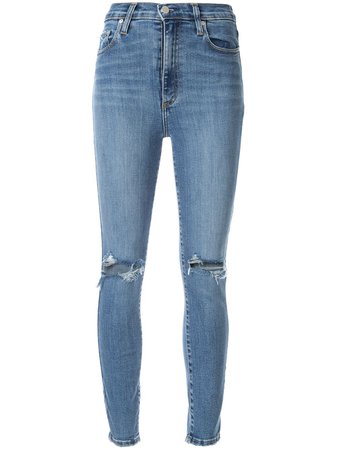 Nobody Denim Siren Ankle Crop Skinny Jeans | Farfetch.com