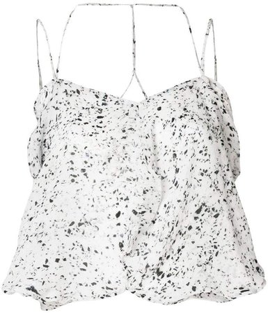Anntian speckled print cami top