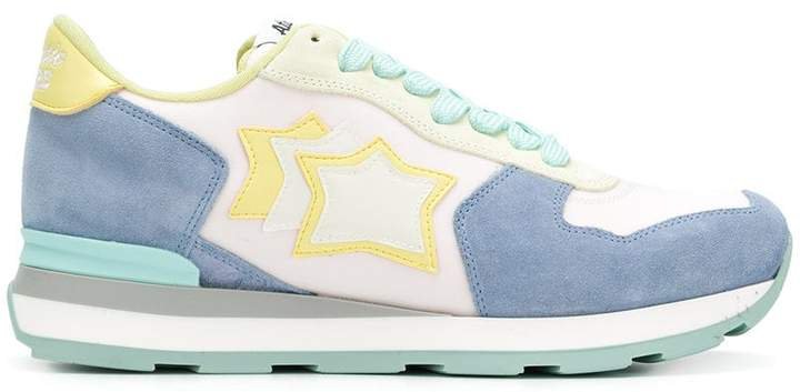 Atlantic Stars colour block sneakers with star patches