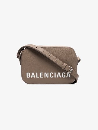 Balenciaga Grey Ville Camera cross-body bag | Browns