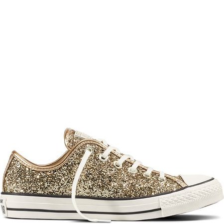 Chuck Taylor All Star Glitter Gold Sneakers