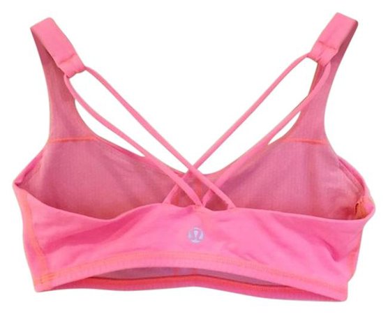 Lululemon Pink Free To Be Activewear Sports Bra Size 6 (S, 28) - Tradesy