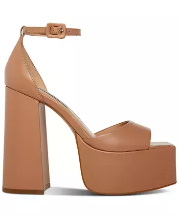Steve Madden Women's Kassiani Ankle-Strap Platform Dress Sandals & Reviews - Sandals - Shoes - Macy's