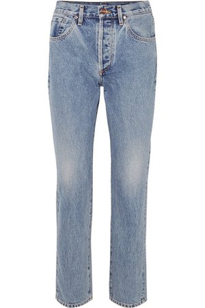 Goldsign | Benefit high-rise straight-leg jeans | NET-A-PORTER.COM