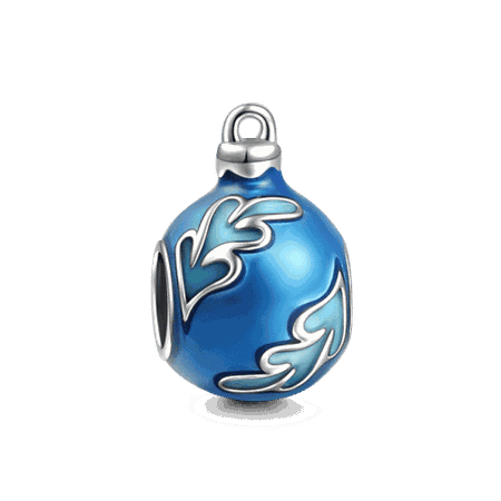 Christmas Tree Ornament Charm Silver - Christmas - Gifts