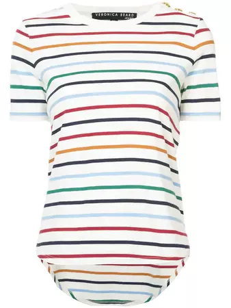 Veronica Beard Horizontal Stripes T-shirt - Farfetch