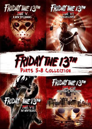 Friday the 13th: Deluxe Edition Four Pack V-VIII [DVD] - Best Buy
