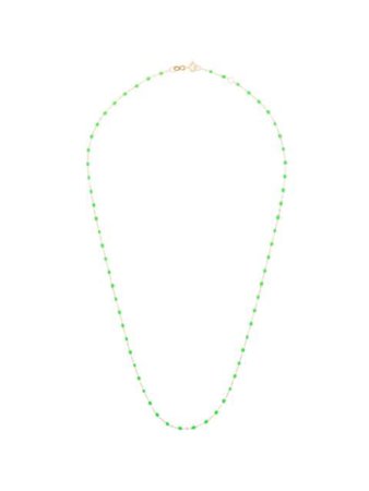 Gigi Clozeau 18kt gold neon bead necklace - FARFETCH