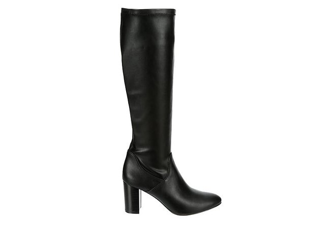 Black Michael By Michael Shannon Womens Shiann Tall Dress Boot | Boots | Rack Room Shoes