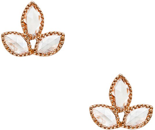 Lilah Marquise Diamond Stud Earrings